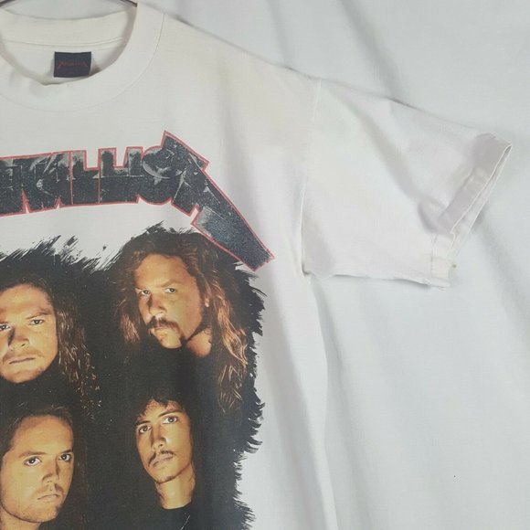 Vtg 90s Metallica Where Ever I May Roam T-Shirt XL - Picture 10 of 12